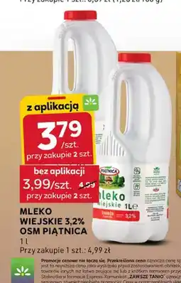 Stokrotka Mleko wiejskie OSM Piątnica 3,2% oferta