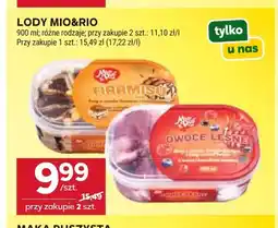 Stokrotka Lody Tiramisu Mio & Rio oferta