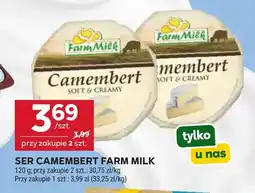 Stokrotka Ser camembert Farm Milk oferta