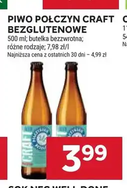 Stokrotka Piwo Połczyn Craft bezglutenowe oferta