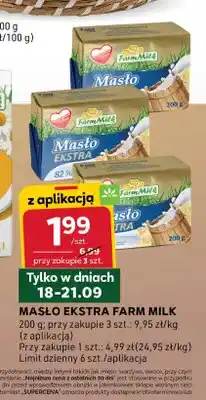 Stokrotka Masło ekstra Farm Milk oferta