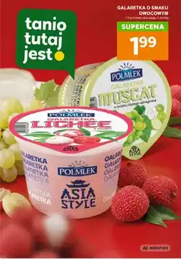 Stokrotka Galaretka o smaku owocowym Lichee Polmlek oferta