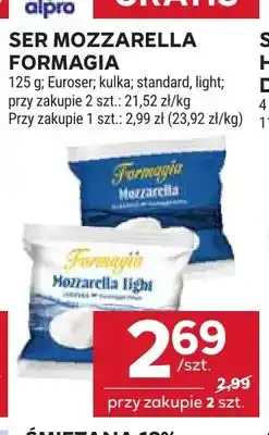 Stokrotka Ser mozzarella Formagia standard oferta