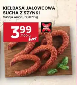 Stokrotka Kiełbasa jałowcowa sucha z szynki Madej & Wróbel oferta