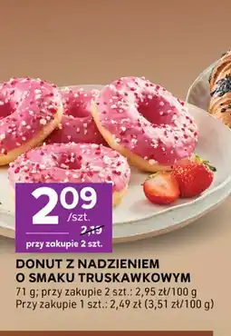 Stokrotka Donut z nadzieniem o smaku truskawkowym oferta
