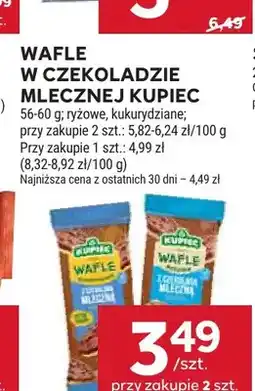 Stokrotka Wafle ryżowe w czekoladzie mlecznej Kupiec oferta