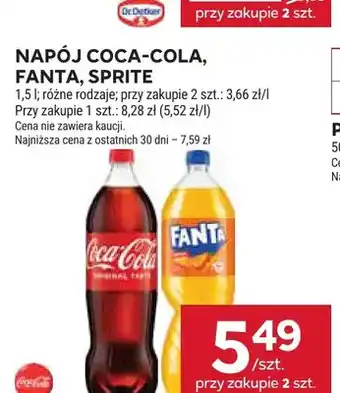 Stokrotka Napój gazowany Coca-Cola oferta