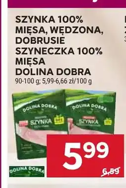 Stokrotka Szynka 100% mięsa wędzona Dolina Dobra oferta