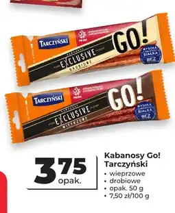 Odido Kabanosy Go! drobiowe Tarczyński oferta