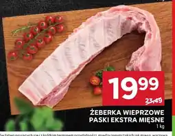 Stokrotka Żeberka wieprzowe paski ekstra mięsne oferta