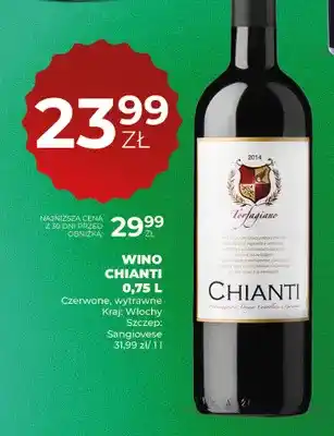 Wino czerwone Chianti Torfagiano