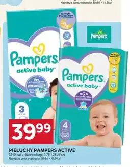 Stokrotka Pieluchy Pampers Active oferta