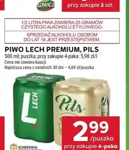 Stokrotka Piwo Lech Premium oferta