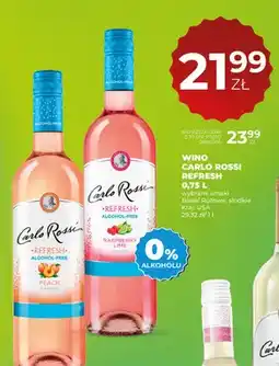 Duży Ben Wino bezalkoholowe Carlo Rossi Refresh Raspberry Lime oferta