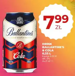 Duży Ben Drink Ballantine's & Cola oferta