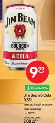 Żabka Drink Jim Beam & Cola oferta