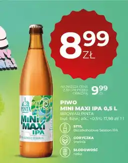 Duży Ben Piwo bezalkoholowe Mini Maxi IPA Pinta oferta