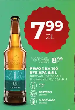 Duży Ben Piwo 1 na 100 Rye APA Browar Kormoran oferta