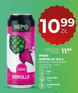 Duży Ben Piwo bezalkoholowe Hopollo Browar Nepomucen oferta