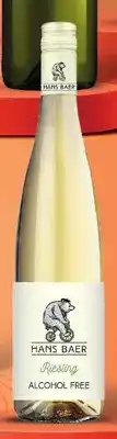 Wino bezalkoholowe Riesling Hans Baer