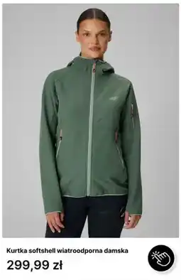 4F Kurtka softshell wiatroodporna damska 4F oferta