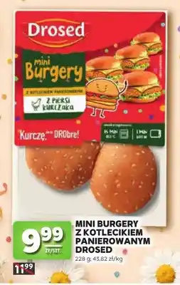Stokrotka Mini burgery z kotlecikiem panierowanym Drosed oferta
