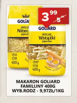 Spiżarnia Smakosza Makaron Goliard oferta