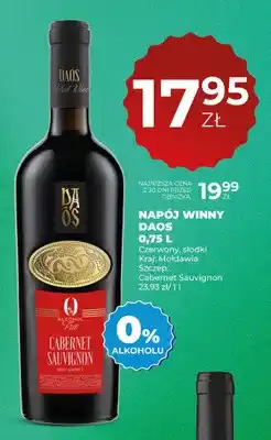 Duży Ben Wino bezalkoholowe Napój winny bezalkoholowy Daos Cabernet Sauvignon oferta