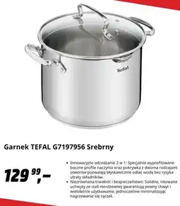 Media Markt Garnek Tefal G7197956 srebrny oferta