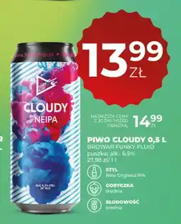 Duży Ben Piwo Cloudy Funky Fluid oferta