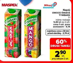 Carrefour Napój Tymbark oferta