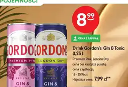 Żabka Drink Gordon's Gin & Tonic Premium Pink oferta