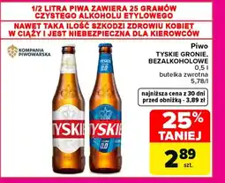 Carrefour Piwo bezalkoholowe Tyskie oferta
