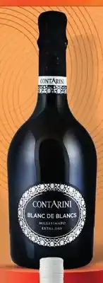 Żabka Wino musujące Contarini Blanc de Blancs Millesimato Extra Dry oferta