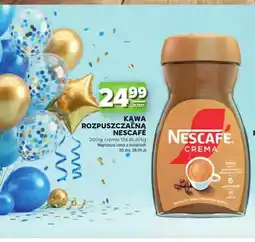 Stokrotka Kawa rozpuszczalna Nescafé Crema oferta