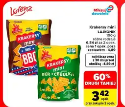 Carrefour Market Krakersy Lajkonik oferta