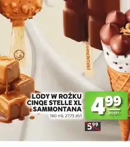 Stokrotka Lody w rożku Cinque Stelle XL Sammontana oferta