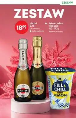 Żabka Wino białe Zestaw Martini + kubek z lodem Fill & Chill oferta