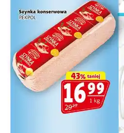 Prim Market Szynka konserwowa Pekpol oferta