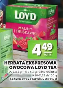Stokrotka Herbata ekspresowa owocowa Loyd Tea oferta