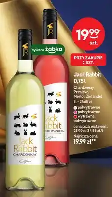Żabka Wino białe Jack Rabbit Chardonnay oferta