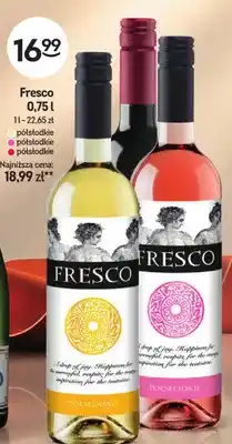 Żabka Wino białe Fresco półsłodkie oferta