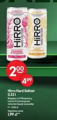 Żabka Hirro Hard Seltzer Raspberry & Rosemary oferta