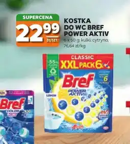 Stokrotka Kostka do WC Bref Power Aktiv cytryna 6-pak oferta