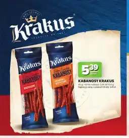 Stokrotka Kabanosy ekstra cienkie wieprzowe Krakus oferta