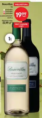 Żabka Wino białe Beauvillon półsłodkie oferta