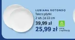 Stokrotka Talerz płytki 2-pak 22 cm Lubiana Rotondo oferta