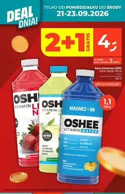 Dealz Napój witaminowy Oshee Strawberry oferta