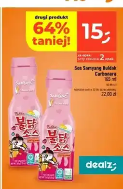 Dealz Sos Samyang Buldak Carbonara oferta