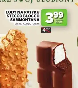 Stokrotka Lody na patyku Stecco Blocco Sammontana oferta